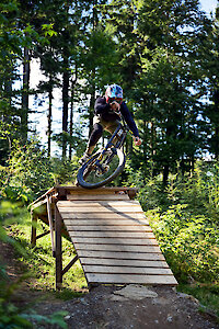 Bikepark im Bayerischen Wald am Geißkopf